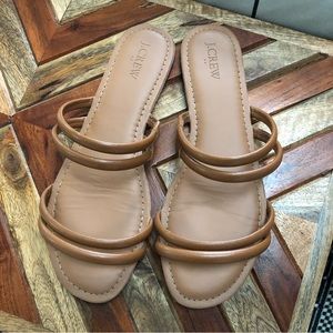 J. Crew Strappy Leather Sandals